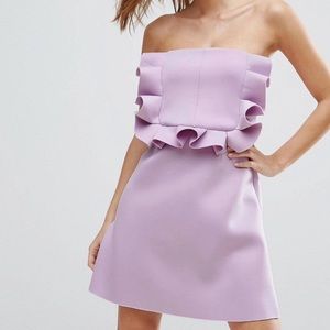 ASOS Lavender Scuba Mini Dress